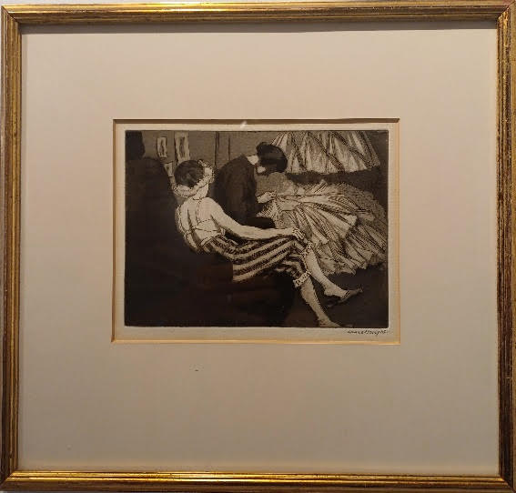 Dressing Room No. 1. by Dame Laura Knight